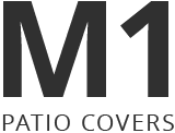 M1 Patio Cover - Logo